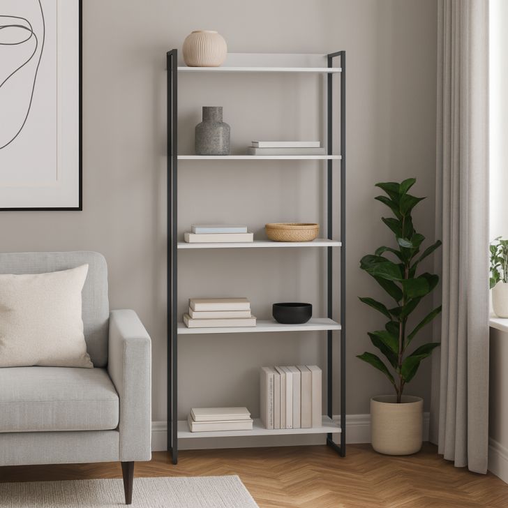 Estante Nanda III Branca 80 cm