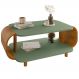 Mesa De Centro Organica Floripa 92 cm Pistache Naturalle BECHARA
