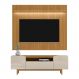 Home Ripado para TV até 75' com Led NewberryTauari Off-White