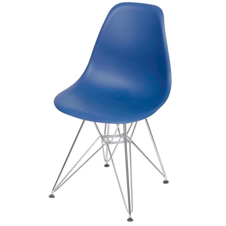 Cadeira Eames DSR - Azul Marinho