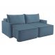 Image of Sofá 3 Lugares Retrátil Moon com USB Linho Azul 220 cm MO895UP25ZVMMOB