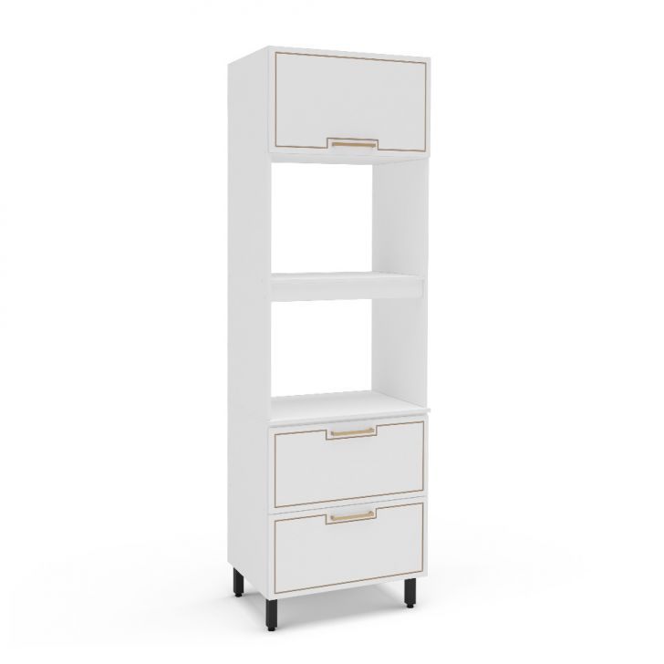 Paneleiro Amara 2 Portas 1 Gaveta Branco