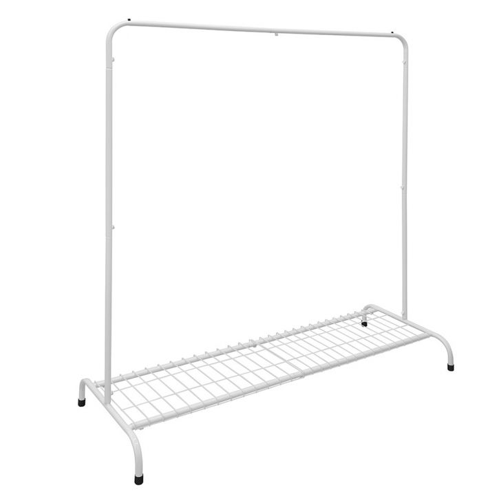 Arara Cabideiro e Sapateira Paris Branca