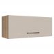 Armário de Cozinha Aéreo 80 cm 1 Porta Basculante Rustic/Crema Agata Madesa