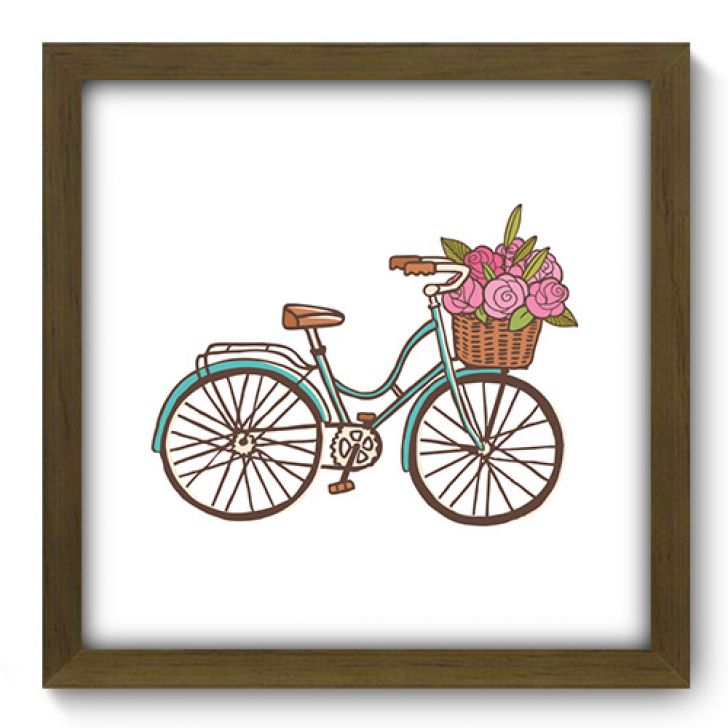 Quadro Decorativo - Bicicleta - 419qddm