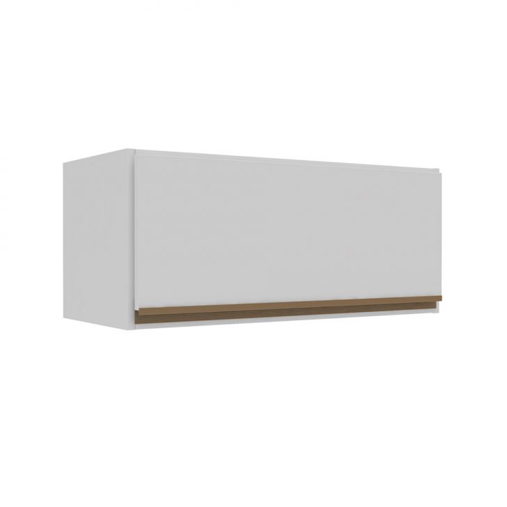 Armário Aéreo Margarida 1 Porta Branco