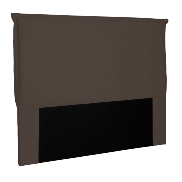 Cabeceira Solteiro Veneza Suede Café