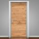 Adesivo para Porta Madeira Ripada Horizontal-83X210Cm