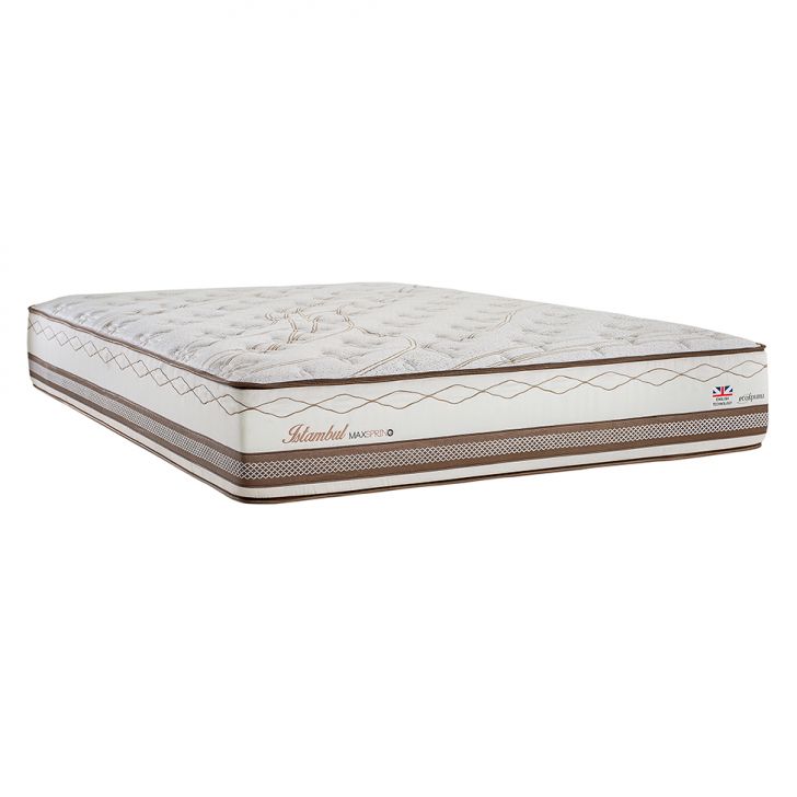 Colchão Casal Istambul Mola Maxspring (33x138x188) Bege E Branco