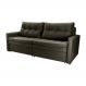 Sofá Cama Reclinável 2 Lugares 220Cm Nayla Veludo Turkey Marrom Matrix