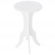 Mesa De Apoio MDF Sala De Estar 51X30 cm Branco ARLY
