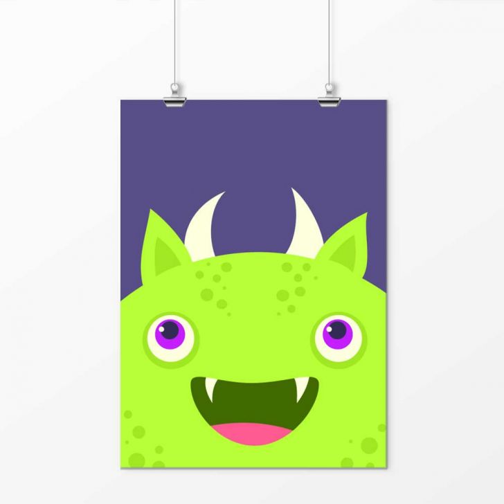 Pôster - Monstro 7 29X21Cm