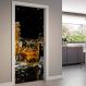 Adesivo de Porta Coqueteis de Whisky com Gelo-73X210Cm