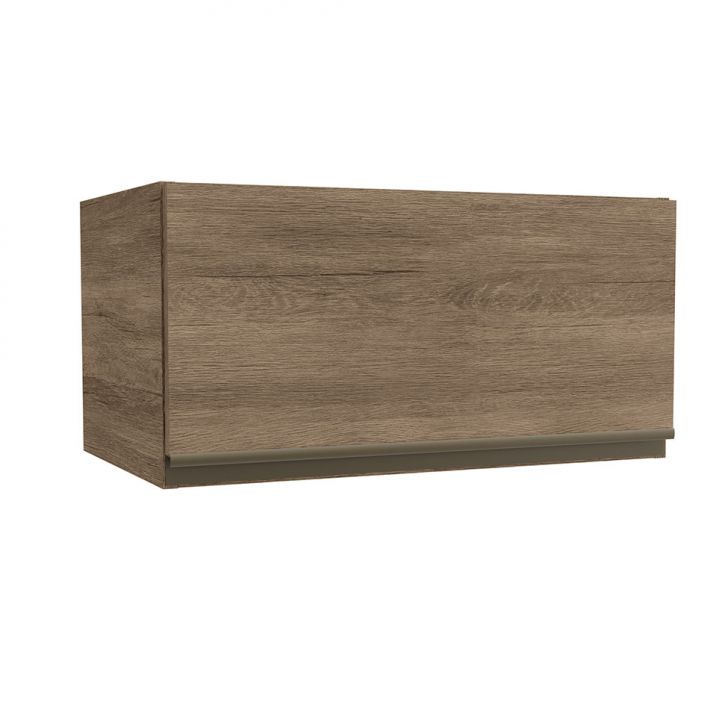 Armário Aéreo Bruges II 1 Porta Nogal 60 cm