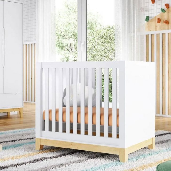 Berço 2 em 1 Amor Perfeito Branco