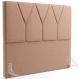Cabeceira Cama Box Casal King 195 cm Aurora W01 Linho Rosê - Lyam Decor