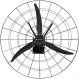Ventilador de Parede Ventisol 1 metro VP1M2 Preto