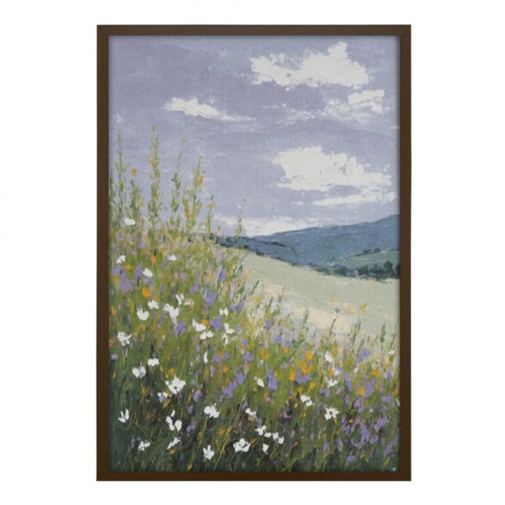 Quadro Clássico Entardecer I sem Vidro Colorido 40x60 cm