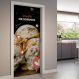 Adesivo de Porta Amantes de Sorvete-93X210Cm
