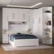 Dormitório Queen Size Completo 1219 Branco
