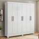 Guarda Roupa 6 Portas Bona Branco