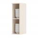 Armário Aéreo Nicho 20cm Connect Off White - Móveis Henn