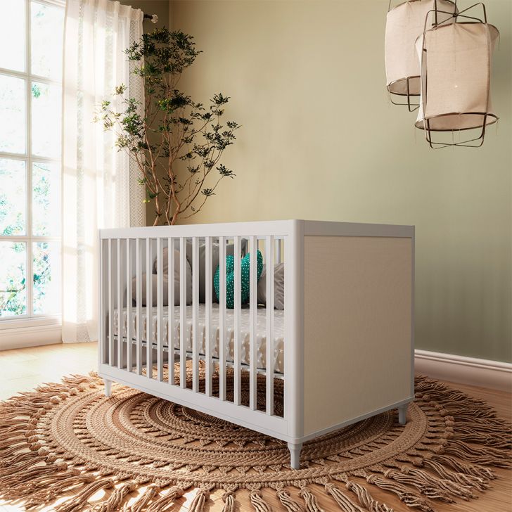 Berço Minicama com Tela Fofura Branco