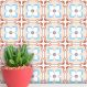 Adesivos de Azulejos Ladrilhos Hidráulicos Modelo 114-20x20cm