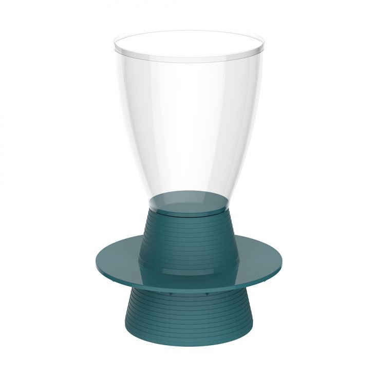 Banco | Banqueta Tinn  Lazuli E Incolor