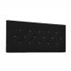 Cabeceira Painel Tânia Para Cama Box Queen 160 cm Corino Preto - D'Rossi