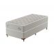 Cama Box com Colchão Solteirão Master Hotel Molejo Superlastic (67x108x198) Bege