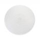 Jogo Americano Redondo de Plástico Branco 38 cm - D'Rossi