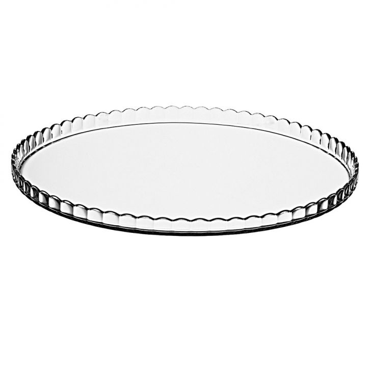 Prato Para Bolo Patisserie Transparente