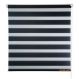 Persiana Rolo Dupla Zebrada 140x160 - Preto