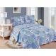 Colcha Evoluition Patchwork King 260x280 Balan Azul Camesa