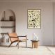 Quadro Vintage Artropodes 86x60 Filete Preto