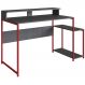 Mesa Para Computador Gamer RYZE 4500 Vermelho Grafite PP