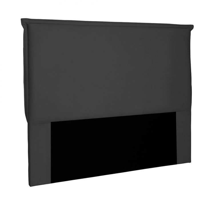 Cabeceira King Veneza Suede Preta