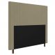 Cabeceira Cama Box Solteiro Ferrara 90cm Corano Bege - Desk Design