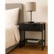Mesa de cabeceira Black Apoio Cama Lateral Quarto