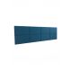 Cabeceira Estofada King 8 Blocos Não é Segredo Suede Animale Azul 195x60