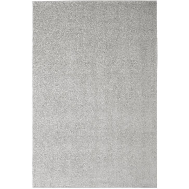 Tapete Tufting Relex Retangular Veludo (200x300) Prata