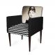 Cadeira Decorativa Sala Mademoiselle Plus Imp Digital 112 Frida
