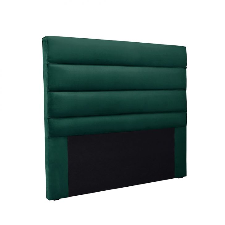 Cabeceira King La Italiana Veludo Verde