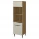 Armario Paneleiro Microondas 02 Pt 01 Gav 2005800 Atacama Branco ARMoveis
