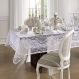 Toalha de Mesa Retangular 10 Lugares Dinner Lepper