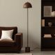 Luminária de Piso Chão Komaco Slim Marrom Cortem