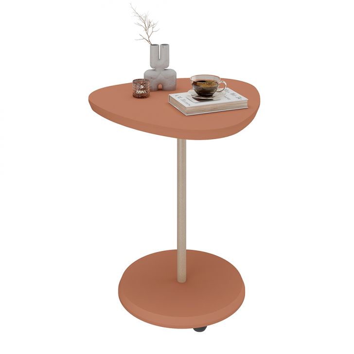 Mesa Lateral Triangular Bel Terracota