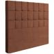 Cabeceira Casal 138 cm Lots Veludo Terracota Soon