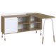 Mesa Escrivaninha Giratoria 28005 Hanover Nero Artesano